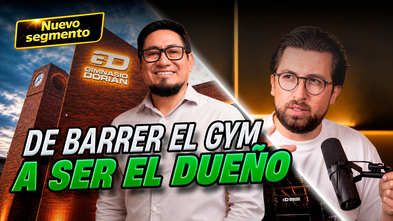 Empezó barriendo el piso de un gimnasio ajeno para no pagar mensualidad. Hoy Fernando Larrea tiene cinco sucursales, fabrica sus propias máquinas y opera con 4.000 clientes activos en Ecuador