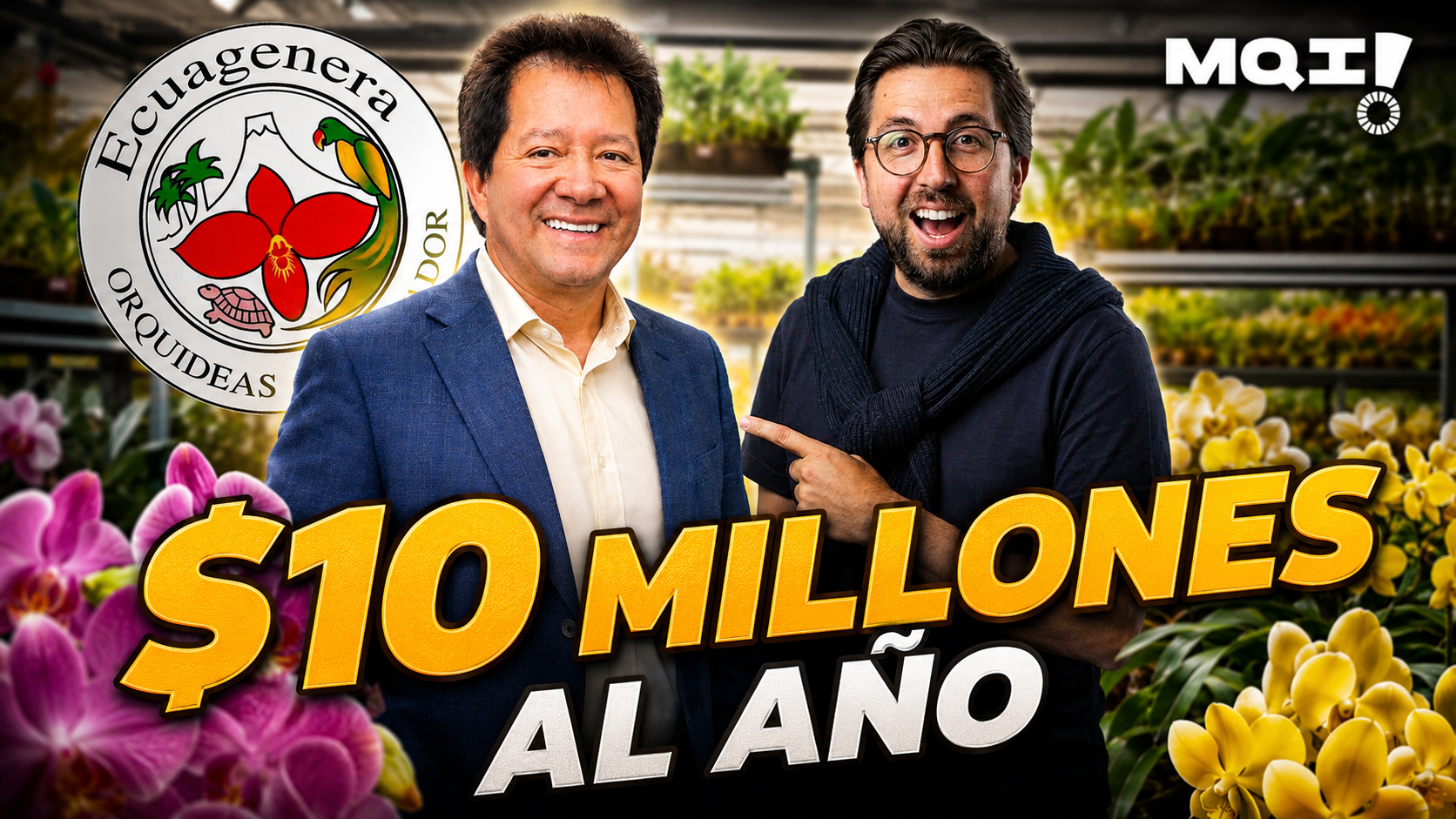 EcuaGenera: la empresa de orquídeas que esperó 20 años para comprarse un carro bueno y hoy exporta a medio mundo